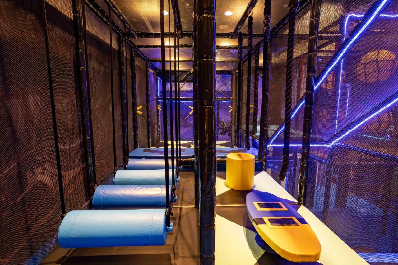Hualien Farglory Hotel Yanliau Luaran gambar The climbing wall